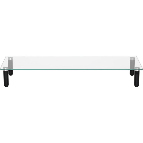 Lorell 4-leg Single-Shelf Monitor Stand - 44 lb Load Capacity - 1 x Shelf(ves) - 3" Height x 22" x (LLR99533)