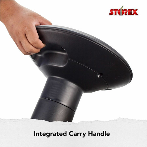 Storex Wiggle Stool - Black - 1 / Carton (STX00300U01C)