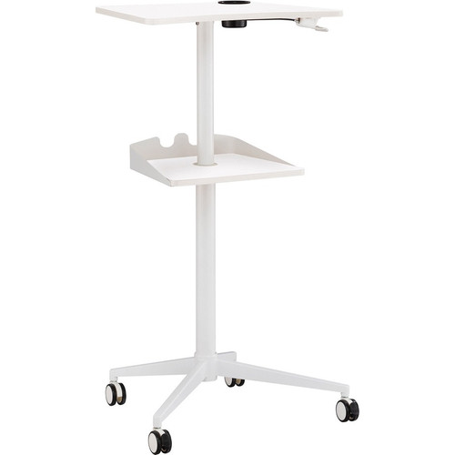 Safco Active Collection Vum Mobile Workstation - 47.8" Height x 25.3" Width x 19.8" Depth - 2 - - 1 (SAF1944WH)