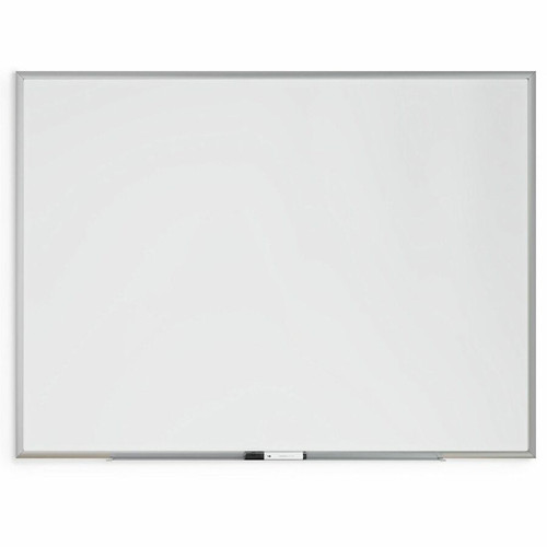 U Brands Magnetic Dry-Erase Board - 48" (4 ft) Width x 36" (3 ft) Height - White Painted Steel - - (UBR072U0001)