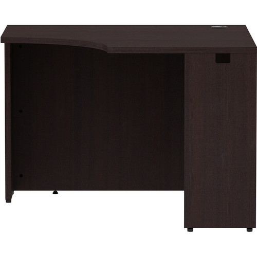Lorell Essentials Series Corner Desk - 29.5" Height x 42" Width x 24" Depth Desk, x 1" Thickness - (LLR18261)