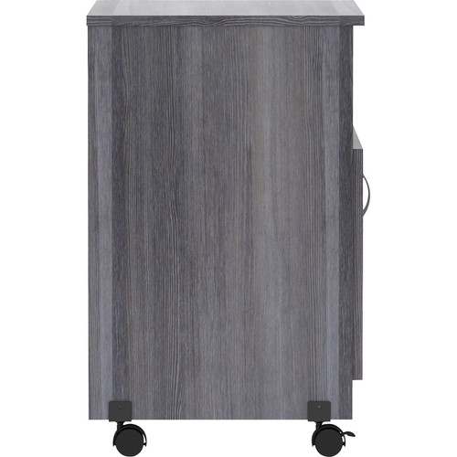 Lorell Mobile Machine Stand with Shelf - 30.50" Height x 28" Width x 19.75" Depth - Countertop - (LLR69627)