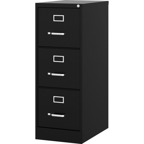 Lorell Fortress Series 22" Commercial-Grade Vertical File Cabinet - 15" Width x 22" Depth x 40.2" - (LLR42297)