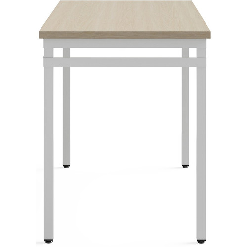 Safco Ready Beige Laminate Home Office Desk - 29.5" Height x 45.5" Width x 23.5" Depth - Finish: - (SAF5508WHNA)