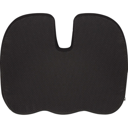 Lorell Butterfly-Shaped Seat Cushion - 17.50" x 15.50" - Fabric, Memory Foam, Silicone - Butterfly (LLR18307)