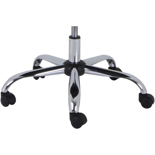 Lorell Mid-century Modern Flannel Guest Chair - Gray - 1 Each (LLR68549)