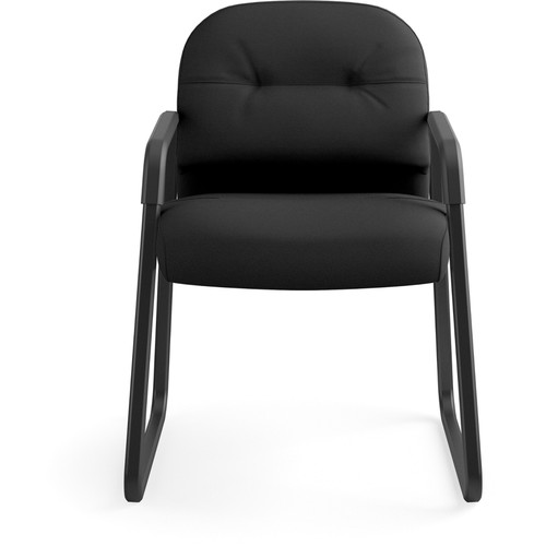 HON Pillow-Soft Chair - Iron Ore Seat Color - Iron Ore Back Color - Fabric Back Material - Black - (HON2093CU10T)