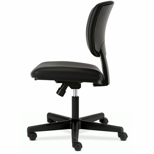HON Volt 5700 Task Chair - Black Seat Color - Bonded Leather Seat Material - Black Back Color - - - (HON5701SB11T)