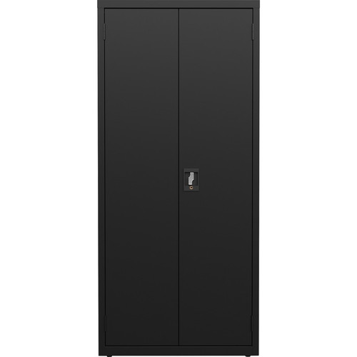 Lorell Fortress Series Slimline Storage Cabinet - 30" Width x 15" Depth x 66" Height - 4 x - 720 lb (LLR69830BK)