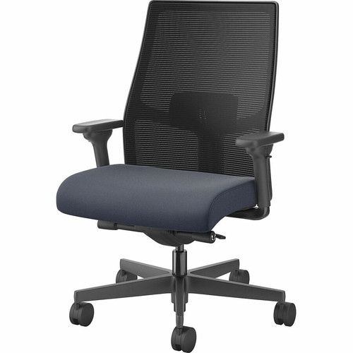 HON Ignition 2.0 Mid-back Big & Tall Task Chair - Navy Seat Color - Foam Seat Material - Black Back (HONI2BTVMC98BTN)
