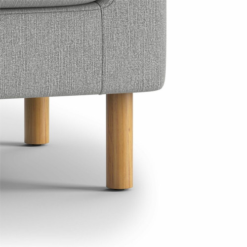 HON Parkwyn Lounge Sofa - Material: Fabric - Finish: Gray - 1 Each (HONVP3LSOFAGRY)