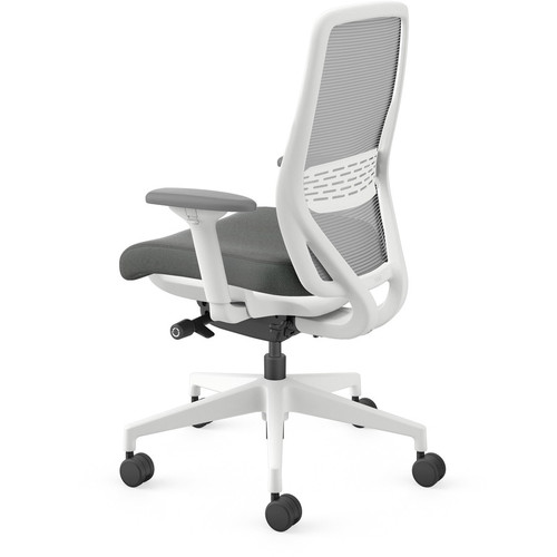 HON Nucleus Recharge Task Chair - Iron Ore Seat Color - Fabric Seat Material - Fog Back Color - - - (HONNR12SAFC19DW)
