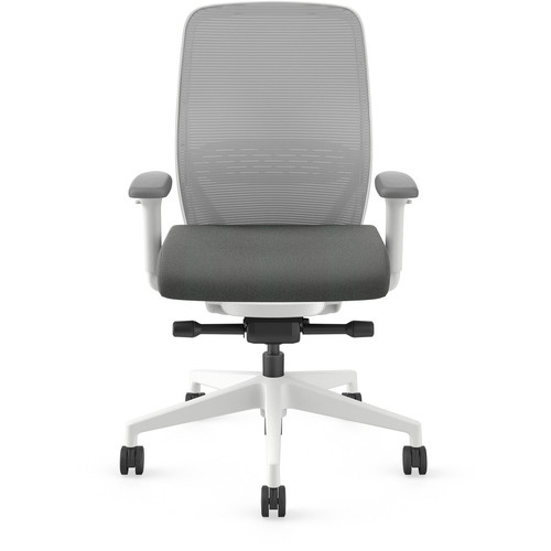 HON Nucleus Recharge Task Chair - Iron Ore Seat Color - Fabric Seat Material - Fog Back Color - - - (HONNR12SAFC19DW)