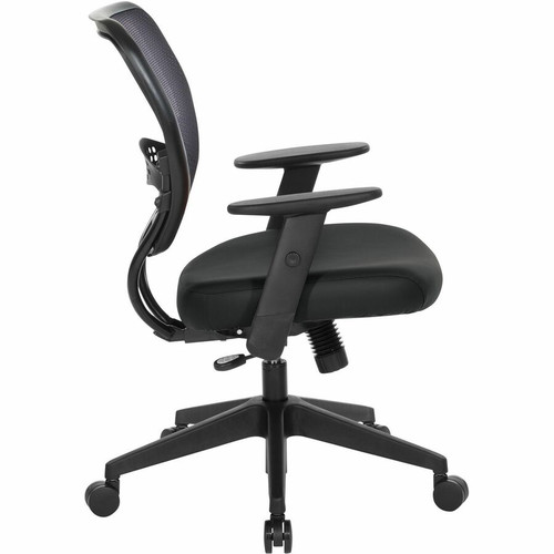 Office Star 5500 Dillon Back & Seat Managers Chair - Black Seat Color - Vinyl Seat Material - Black (OSP5500DR107)