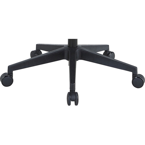 Lorell Mid-back Mesh Chair - Black Seat Color - Fabric Seat Material - Black Back Color - Mesh Back (LLR81988)