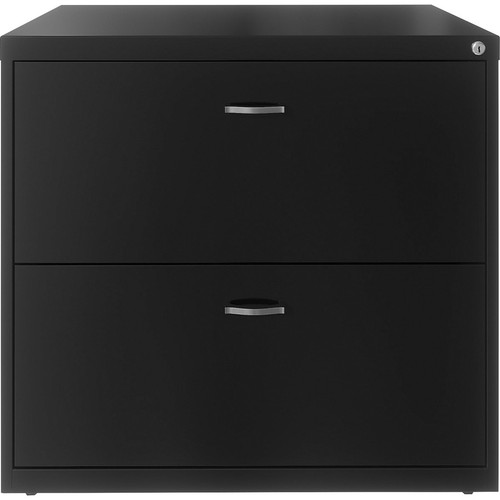 NuSparc 2-Drawer Lateral File - 30" Width x 17.6" Depth x 27.7" Height - 2 x Drawer(s) for File - - (NPRLF218AABK)