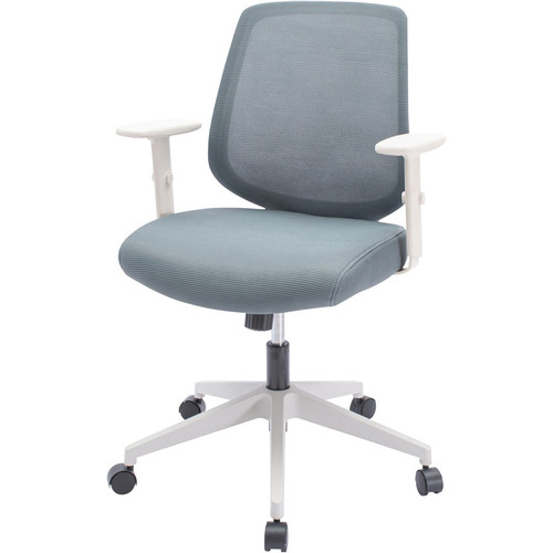 NuSparc Mid-Back Task Chair - Fabric Back Material - Mid Back - 5-star Base - Gray - Armrest - 1 (NPRCH201MAGY)