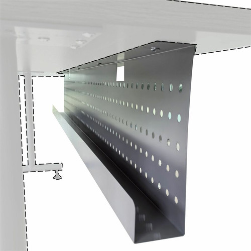 Lorell Invent Training Table Components - 54" Width x 3" Depth x 10" Height x 39.37 mil Thickness - (LLR60812)