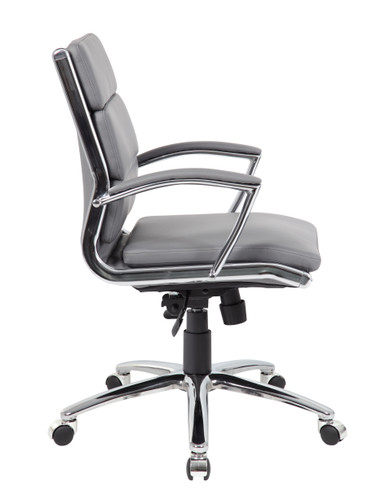 Vinyl Executive Mid-Back Chair (Z041-110749) Vinyl Executive Mid-Back Chair (Z041-110749)