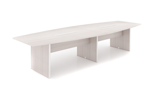 Conference table Blanc de Gris laminate 12' Conference table Blanc de Gris laminate 12'