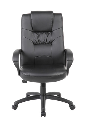 Boss Executive High Back LeatherPlus Chair (B7501)