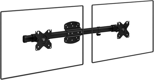 Dual Monitor Wall Mount, Single to Double Bracket Adapter, Horizontal Assembly Arm for 2 Screen up to 27 inch (MOS012ARM)