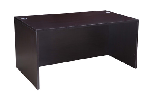 Boss Desk Shell, 60"W X 30"D, Mocha (N103-MOC)