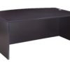 Boss Bow Front Desk Shell, Mocha 71"W*36/41"D*29.5"H (N189-MOC)