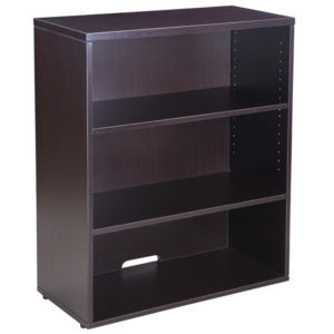 Boss Open Hutch/Bookcase- Mocha (N153-MOC)