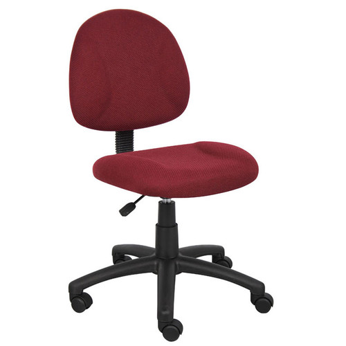 Boss Burgundy  Deluxe Posture Chair (B315-BY)