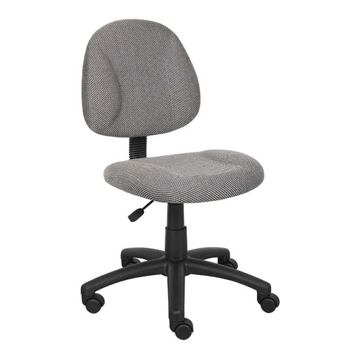 Boss Grey  Deluxe Posture Chair (B315-GY)