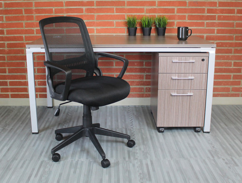 Boss Mesh Task Chair, Black (B6456-BK)