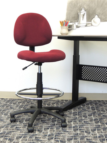Boss Drafting Stool (B315-By) W/Footring (B1615-BY)