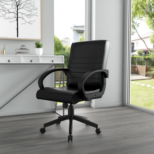 Boss Ribbed Back Task Chair (B426-BK)