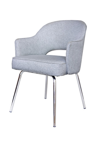 Grey Linen Guest Chair (B489C-GR) Grey Linen Guest Chair (B489C-GR)