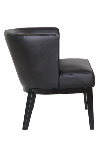 Boss Ava guest, accent or dining chair - Black (B529BK-BK) Boss Ava guest, accent or dining chair - Black (B529BK-BK)