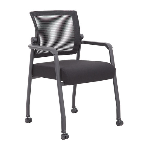 Boss Mesh 4-Legged Guest Chair (B6889R-BK)