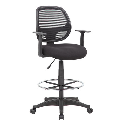 Boss Commercial Grade Mesh Stool W/ T-Arms (B16606)