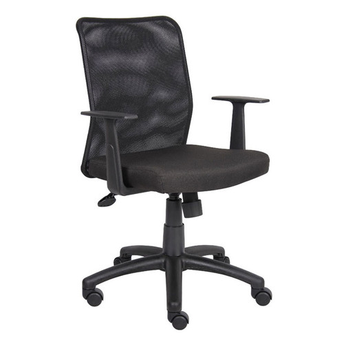Boss Budget Mesh Task Chair W/ T-Arms (B6106)