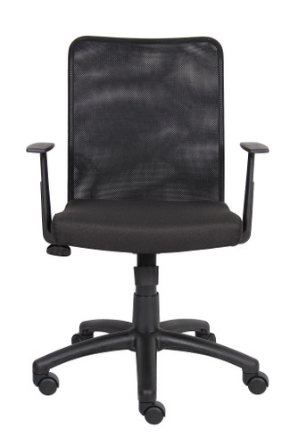 Boss Budget Mesh Task Chair W/ T-Arms (B6106)