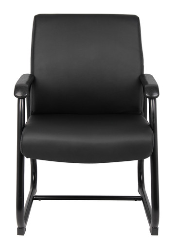 Boss Heavy Duty Antimicrobial Vinyl Guest Chair (B709)