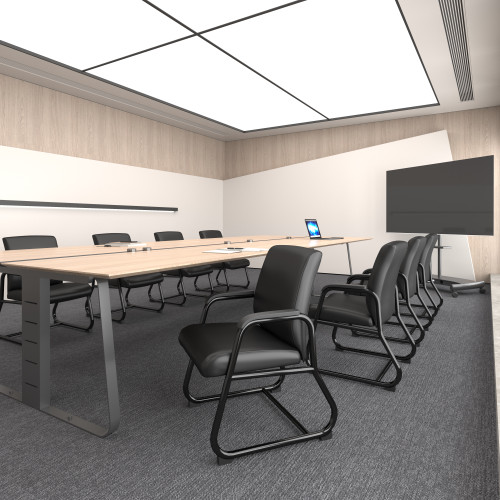 Boss Heavy Duty Antimicrobial Vinyl Guest Chair (B709)