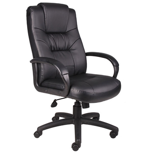 Boss Executive High Back LeatherPlus Chair (B7501)