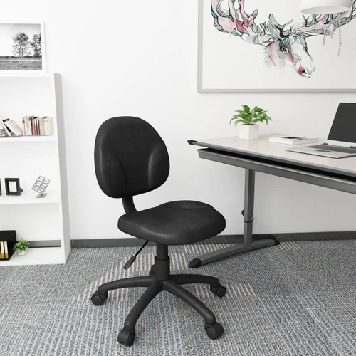 Boss Diamond Task Chair In Black (B9090-BK)