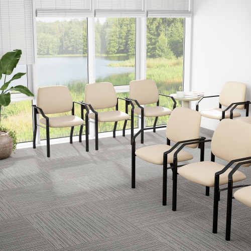 Boss Antimicrobial Guest Chair, 300 lb. weight capacity (B9591AM-BG) Boss Antimicrobial Guest Chair, 300 lb. weight capacity (B9591AM-BG)