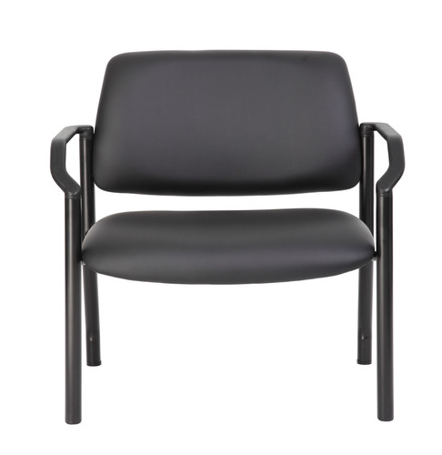 Boss Antimicrobial Guest Chair, 500 lb. weight capacity (B9591AM-BK-500) Boss Antimicrobial Guest Chair, 500 lb. weight capacity (B9591AM-BK-500)