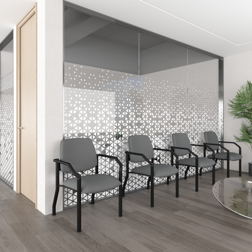 Boss Antimicrobial Guest Chair, 300 lb. weight capacity (B9591AM-GY) Boss Antimicrobial Guest Chair, 300 lb. weight capacity (B9591AM-GY)