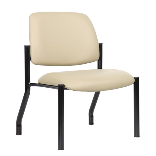 Boss Antimicrobial Armless Guest Chair, 300 lb. weight capacity (B9595AM-BG) Boss Antimicrobial Armless Guest Chair, 300 lb. weight capacity (B9595AM-BG)
