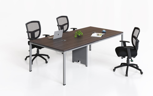 Simple System Meeting Table 95 x 47 - Driftwood (S402)