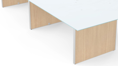 3 Legs and Hardware for Conference Table 120" & 138" - Miele Compatible with Laminate and Glass Top (CD-13848CT-2-MI-NEW), main product view (CD-13848CT-2-MI-NEW) 3 Legs and Hardware for Conference Table 120" & 138" - Miele Compatible with Laminate and Glass Top (CD-13848CT-2-MI-NEW), main product view (CD-13848CT-2-MI-NEW)